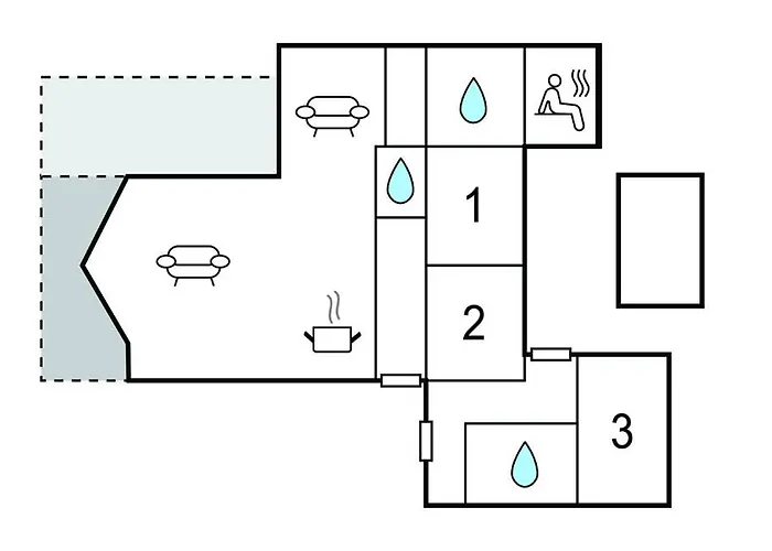 Lovely In With Sauna Vakantiehuis *
